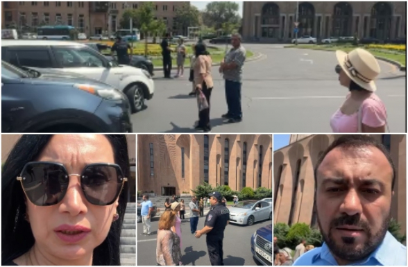 Վարդաշենցիները փակել են քաղաքապետարանի ճանապարհը. տեղում են «Մայր Հայաստանի» ներկայացուցիչները (տեսանյութ)